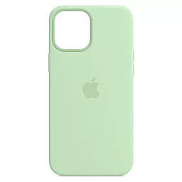 Чехол Silicone Case Full for Apple iPhone 12 Pro Max Pistachio (ARM59032)