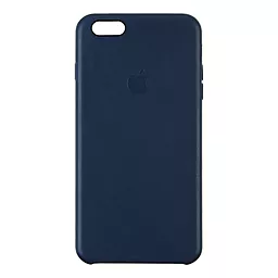 Чехол Apple Leather Case iPhone 6 Plus, iPhone 6S Plus Midnight Blue (OEM)