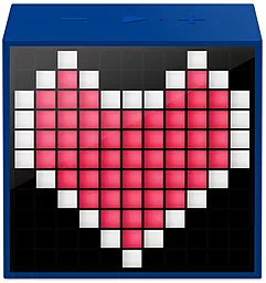 Колонки акустические Divoom Timebox Mini Blue - фото Колонки акустические Divoom Timebox Mini Blue