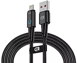 Кабель ArmorStandart AT-AL USB-A - Lightning 12w 2.4a 1.2м cable Black (ARM75864) - фото Кабель ArmorStandart AT-AL USB-A - Lightning 12w 2.4a 1.2м cable Black (ARM75864)