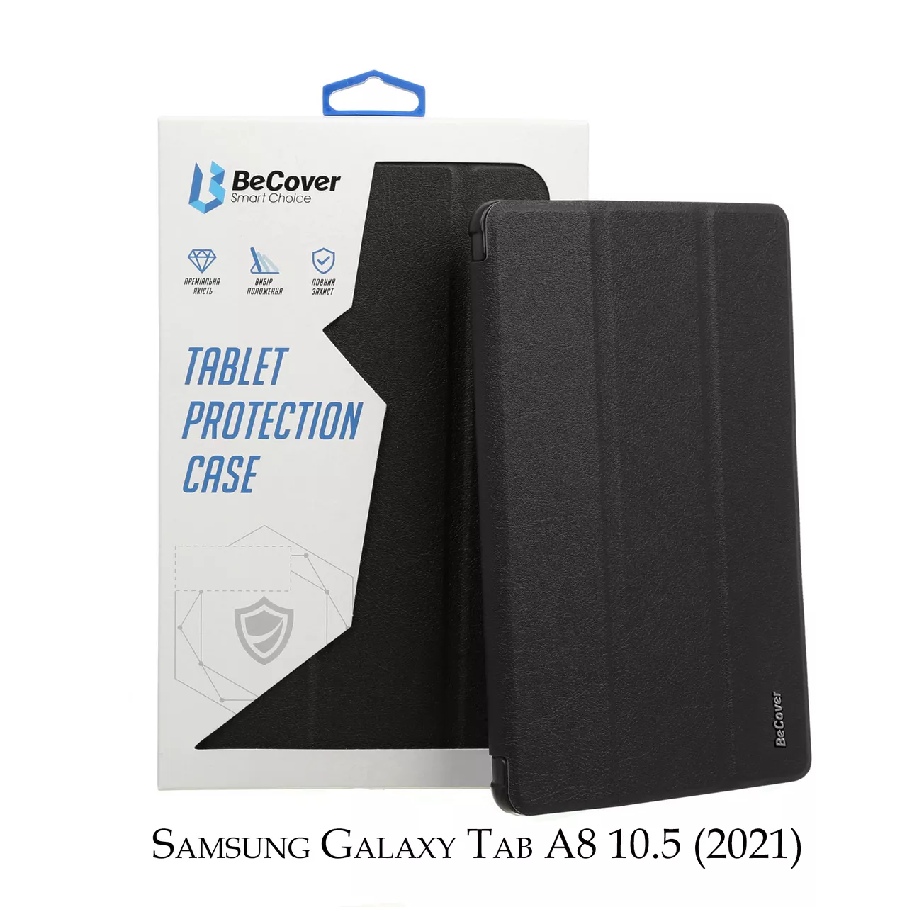 Чехол для планшета BeCover Smart Case для Samsung Galaxy Tab A8 10.5 (2021) Black (707261) - фото 4