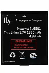 Акумулятор Fly IQ280 Tech / BL6501 (1350 mAh) 12 міс. гарантії