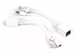 Набір пасивних кабелів  UTP PoE 0.15 м Cablexpert (PP12-POE-0.15M-W) - мініатюра 2