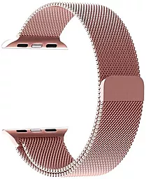 Змінний ремінець для розумного годинника Apple Watch ArmorStandart Milanese Loop Band 38mm Rose Gold - мініатюра 3