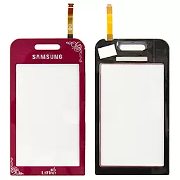 Сенсор (тачскрин) Samsung Star S5230 LaFleur Deep Pink - фото Сенсор (тачскрин) Samsung Star S5230 LaFleur Deep Pink