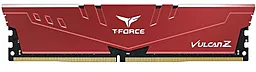 Оперативная память Team 8GB DDR4 3200MHz T-Force Vulcan Z Red (TLZRD48G3200HC16C01)