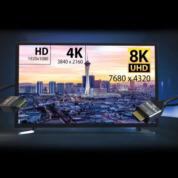 Видеокабель HDMI v2.1 8k 60hz 2m black (JDC53-N) J5create - фото 4