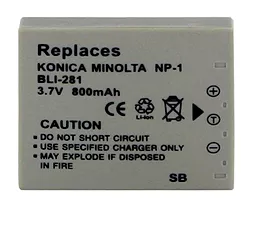 Аккумулятор для фотоаппарата Minolta NP-1 (820 mAh)