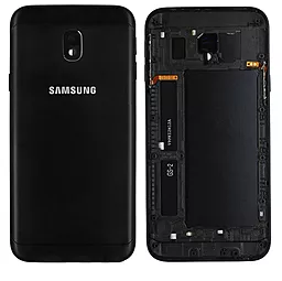 Задняя крышка корпуса Samsung Galaxy J3 2017 J330 Black - фото Задняя крышка корпуса Samsung Galaxy J3 2017 J330 Black