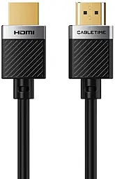 Видеокабель HDMI v2.0 4k 60hz 15m black (CH24T) Cabletime - фото Видеокабель HDMI v2.0 4k 60hz 15m black (CH24T) Cabletime