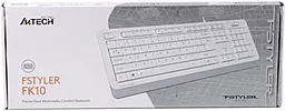 Клавиатура A4Tech FK10 White - миниатюра 6