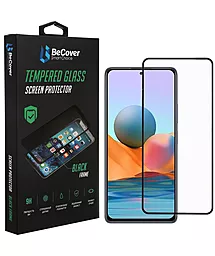 Защитное стекло BeCover для Xiaomi Poco M4 Pro 5G, Redmi Note 11T 5G Black (707041) - фото Защитное стекло BeCover для Xiaomi Poco M4 Pro 5G, Redmi Note 11T 5G Black (707041)