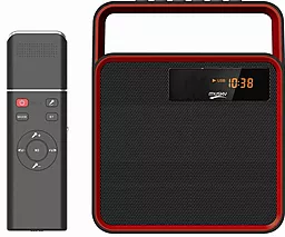 Колонки акустические Musky DY31K Black/Red - фото Колонки акустические Musky DY31K Black/Red
