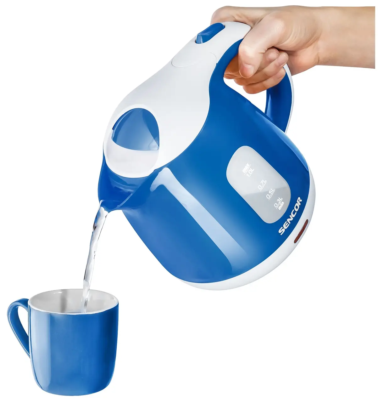 Kettle/plast SENCOR SWK 1012BL 1 л - фото 4
