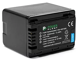 Акумулятор для відеокамери Panasonic VW-VBT380 (3560 mAh) DV00DV1411 PowerPlant