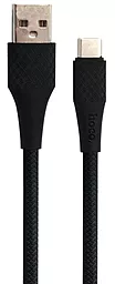 Кабель Hoco X32 Excellent For USB-A - Type-C 12w 2.4a 2м cable Black - фото Кабель Hoco X32 Excellent For USB-A - Type-C 12w 2.4a 2м cable Black