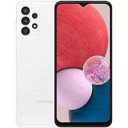 Смартфон Samsung Galaxy A13 3/32Gb White (SM-A135FZWUSEK) - фото Смартфон Samsung Galaxy A13 3/32Gb White (SM-A135FZWUSEK)