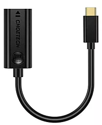 Видео переходник (адаптер) Choetech USB Type-C - HDMI v2.0 4k 30hz 0.15m black (HUB-H04) - миниатюра 2