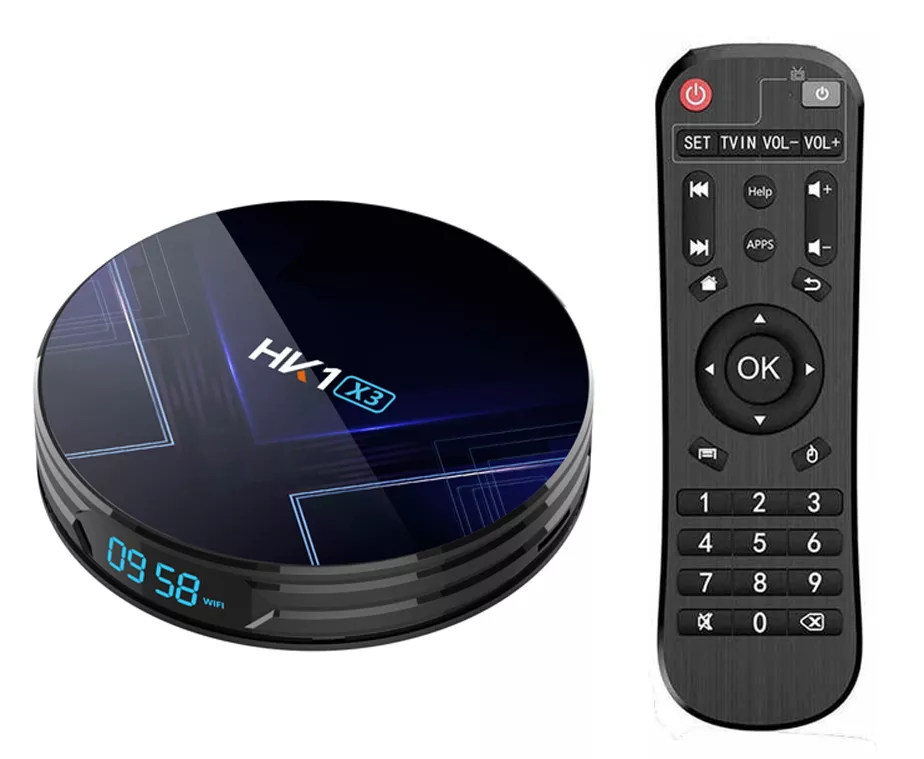 Smart приставка Android TV Box HK1 X3 4/64 GB - фото 1
