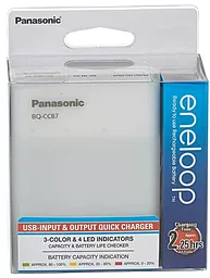 Зарядний пристрій Panasonic BQ-CC87USB +4AA 2000 mAh - мініатюра 5 Зарядний пристрій Panasonic BQ-CC87USB +4AA 2000 mAh - мініатюра 5