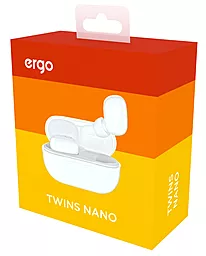 Навушники Ergo BS-510 Twins Nano White - мініатюра 6
