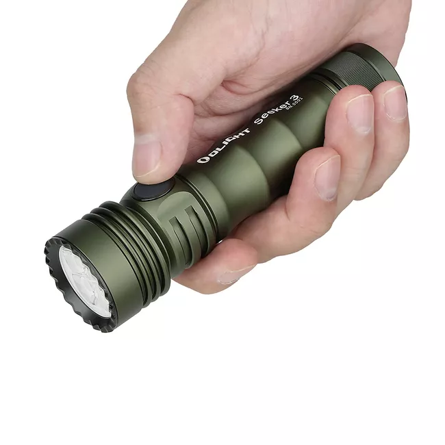 Фонарик аккумуляторный Olight Seeker 3 (1x21700) OD Green - фото 8