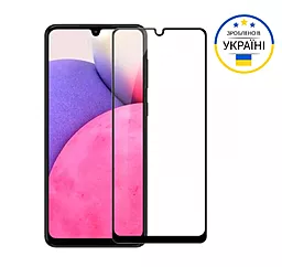 Защитное стекло 1TOUCH Full Glue Samsung A336 Galaxy A33 5G (без упаковки) Black - фото Защитное стекло 1TOUCH Full Glue Samsung A336 Galaxy A33 5G (без упаковки) Black