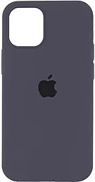 Чехол Silicone Case Full для Apple iPhone 14 Pro Dark Grey