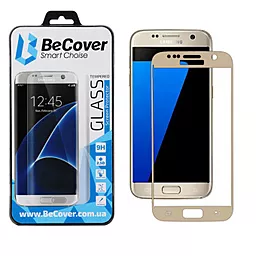 Захисне скло BeCover Samsung G930 Galaxy S7 Gold (704690)