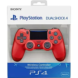 Геймпад Sony PS4 Dualshock 4 V2 Red - миниатюра 5