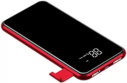 Повербанк Baseus Full Screen Bracket Series Wireless Charging 8000mAh Red (PPALL-EX09) - миниатюра 2