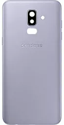 Задняя крышка корпуса Samsung Galaxy J8 2018 J810 со стеклом камеры Lavender - фото Задняя крышка корпуса Samsung Galaxy J8 2018 J810 со стеклом камеры Lavender