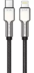 USB PD Кабель Jellico B8 18w 3.1a Type-C - Lightning cable black (RL075423)