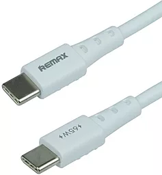 Кабель Remax USB Type-C - Type-C 65w 3.25a 1м PD cable White (RC-068)