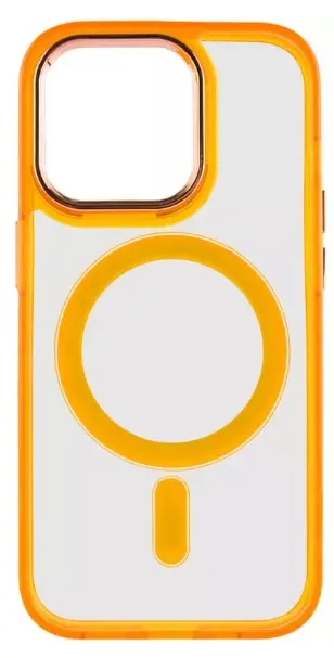 Чехол Epik Iris with MagSafe для Apple iPhone 13 Pro Orange - фото 1