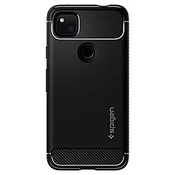 Чехол Spigen Rugged Armor для Google Pixel 4a Matte Black (ACS01015) - миниатюра 3 Чехол Spigen Rugged Armor для Google Pixel 4a Matte Black (ACS01015) - миниатюра 3
