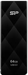 Флешка Silicon Power Blaze series B20 64GB USB 3.0 (SP064GBUF3B20V1K) Black - фото Флешка Silicon Power Blaze series B20 64GB USB 3.0 (SP064GBUF3B20V1K) Black