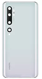 Задня кришка корпусу Xiaomi Mi Note 10 / Mi Note 10 Pro / Mi CC9 Pro зі склом камери Original White