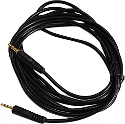 Аудио кабель Atcom AUX mini Jack 3.5mm M/M Cable 5 м black (17437) - миниатюра 4