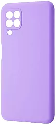 Чохол Wave Full Silicone Cover для Samsung Galaxy A22, Galaxy M22, Galaxy M32 Light Purple