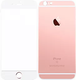 Захисне скло TOTO 2,5D Full cover iPhone 6 Plus, iPhone 6S Plus Rose Gold (front and back) (F_46524)
