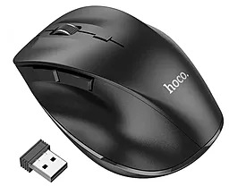 Компьютерная мышка Hoco GM24 Mystic Six-Button Dual-Mode Business Black - фото Компьютерная мышка Hoco GM24 Mystic Six-Button Dual-Mode Business Black