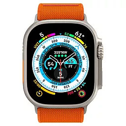 Нейлоновий ремінець Spigen Lite Fit Ultra для Apple Watch 49, 45, 44, 42 mm Orange (AMP05986) - мініатюра 4