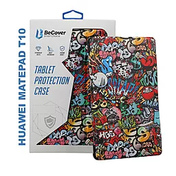 Чохол для планшету BeCover Smart Case Huawei MatePad T10 Graffiti (705930) - фото Чохол для планшету BeCover Smart Case Huawei MatePad T10 Graffiti (705930)