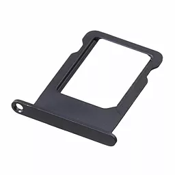 Держатель (лоток) Сим карты Apple iPhone 5 Single SIM Black