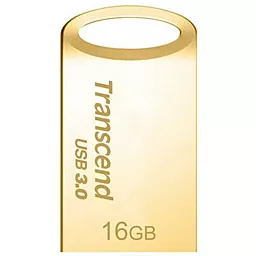 Флешка Transcend 16GB JetFlash 710 Metal Gold USB 3.0 (TS16GJF710G) - фото Флешка Transcend 16GB JetFlash 710 Metal Gold USB 3.0 (TS16GJF710G)