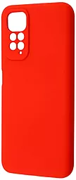 Чохол Wave Full Silicone Cover для Xiaomi Redmi Note 11 4G, Redmi Note 11S Red