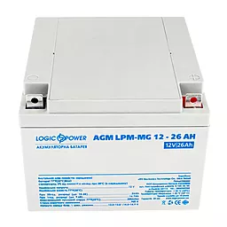 Аккумуляторная батарея Logicpower 12V 26 Ah (LPM-MG 12 - 26 AH) AGM мультигель