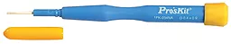 Отвёртка Pro'sKit 1PK-034NB шлицевая, SL 1,2 мм, 18 мм, керамическая, толщина шлица 0,4 мм - фото Отвёртка Pro'sKit 1PK-034NB шлицевая, SL 1,2 мм, 18 мм, керамическая, толщина шлица 0,4 мм
