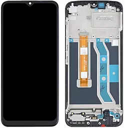 Дисплей Realme C21Y (SKI651-C99 V0.1) с тачскрином и рамкой, Black - фото Дисплей Realme C21Y (SKI651-C99 V0.1) с тачскрином и рамкой, Black